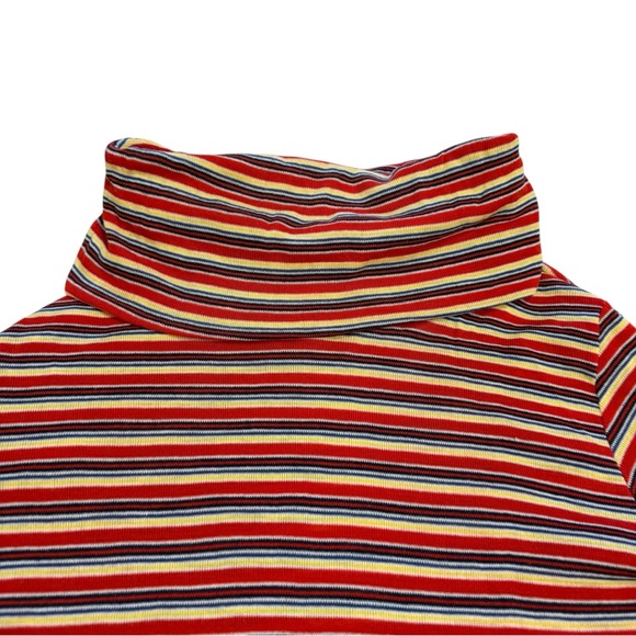 Primary Colors Mock Neck Top - Picture 5 of 8